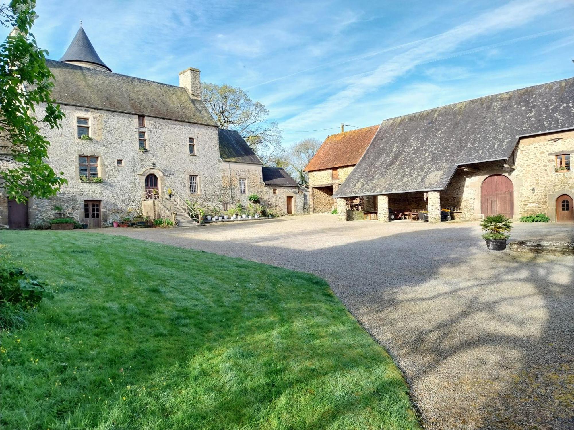 Manoir De La Foulerie Acomodação com café da manhã Ancteville Exterior foto